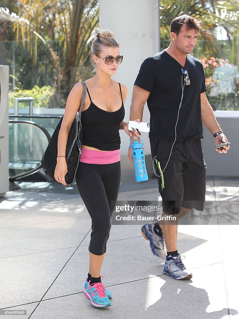 Celebrity Sightings In Los Angeles - September 30, 2014