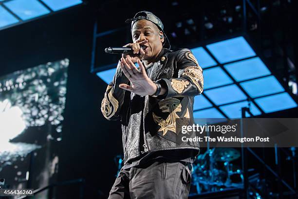 January 16th, 2014 - Jay Z performs at the Verizon Center in Washington, D.C. As part of his Magna Carter World Tour. Jay Z's latest album, Magna...