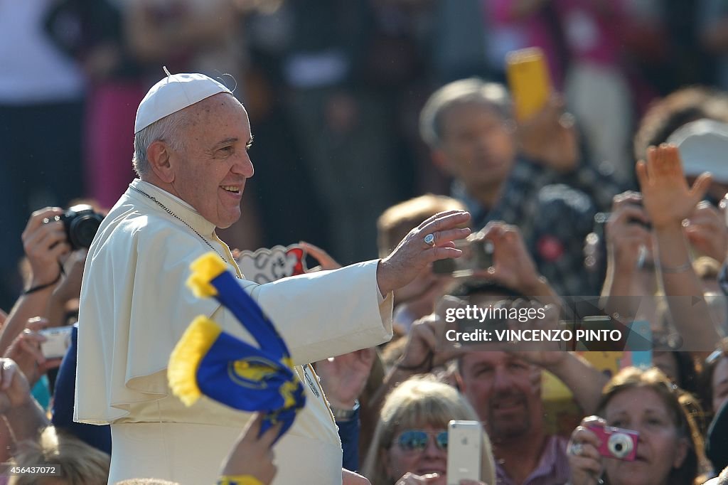 VATICAN-POPE-AUDIENCE