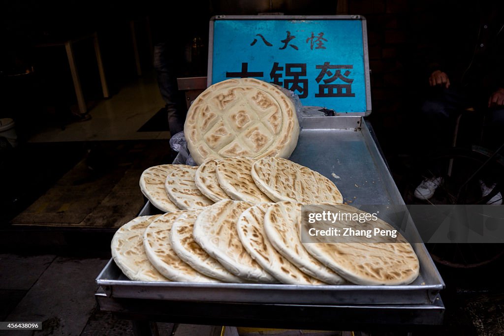 Guokui, a hard flour pancake that enjoys a high prestige in...