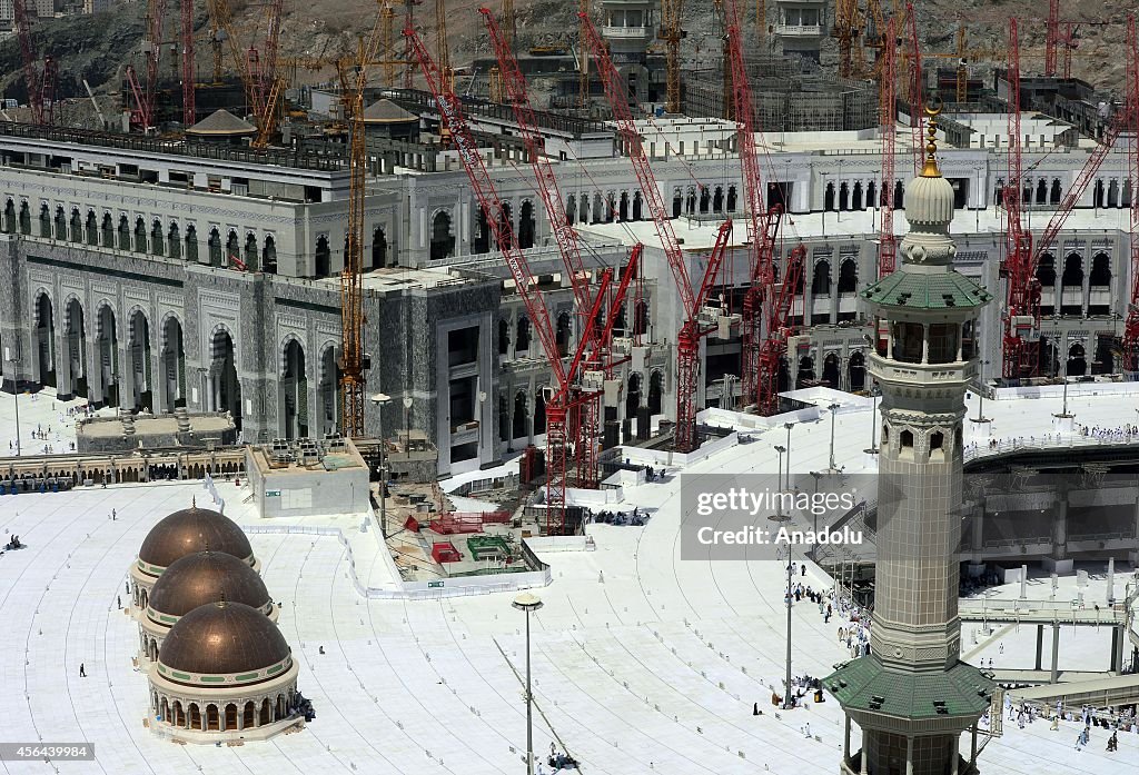 The Kaaba's extension project continues
