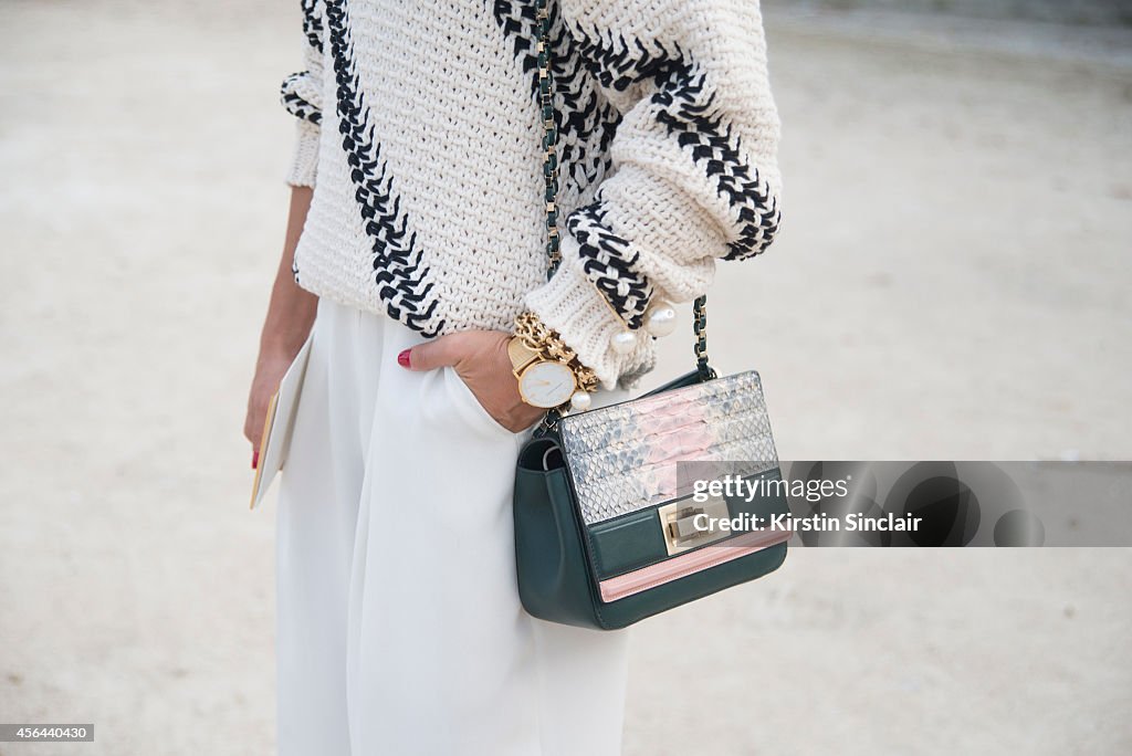 Street Style - Paris Collections: WOMEN SS15 - September 23 To September 01 October, 2014