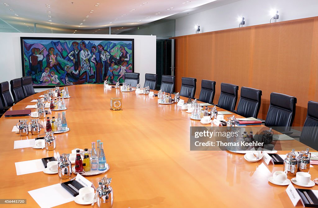 Weekly German Government Cabinet Meeting