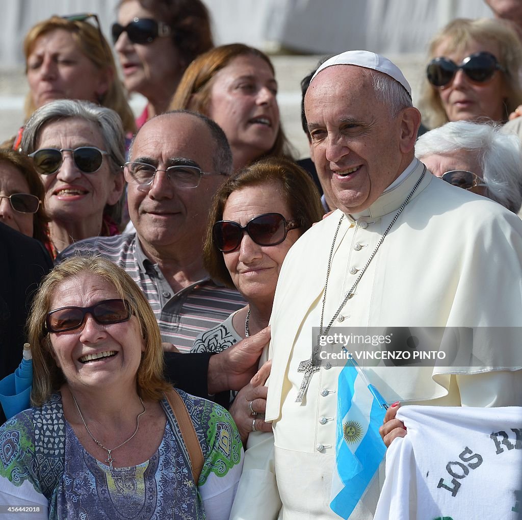 VATICAN-POPE-AUDIENCE