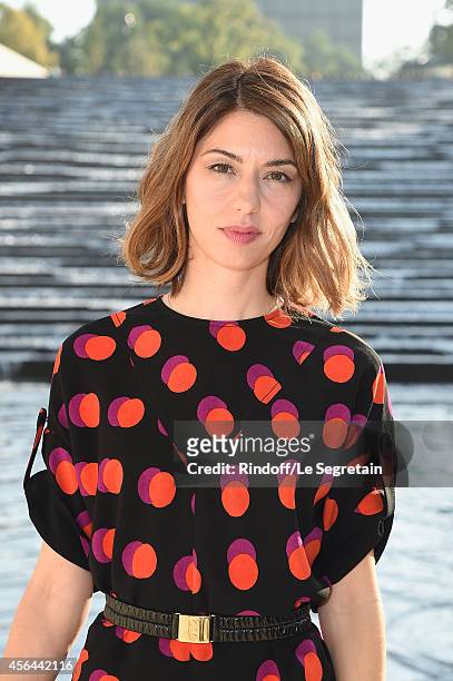 Sofia Coppola attends the Louis Vuitton show as part of the Paris Fashion Week Womenswear Spring/Summer 2015 on October 1, 2014 in Paris, France.