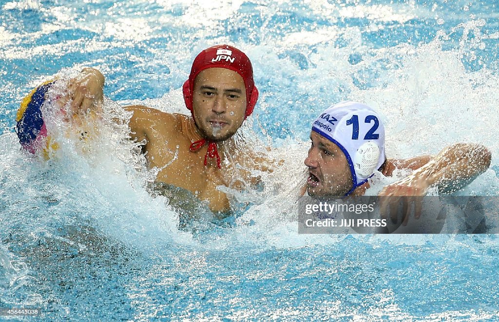 ASIAD-2014-WATERPOLO-JPN-KAZ