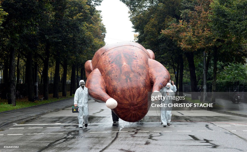 GERMANY-FREE TRADE AGREEMENTS-PROTEST-OKTOBERFEST