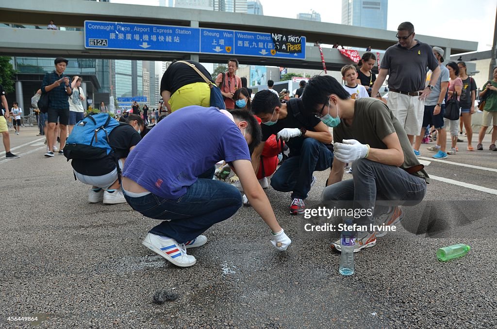 Protests in Hong Kong