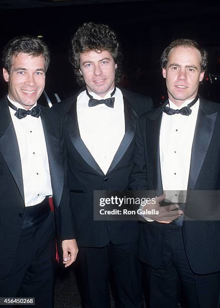 Actor Don Grady, actor Stan Livingston and actor Barry Livingston attend USC Friends of Fine Arts' "Jewel Gala III" to Honor Fred MacMurray on...