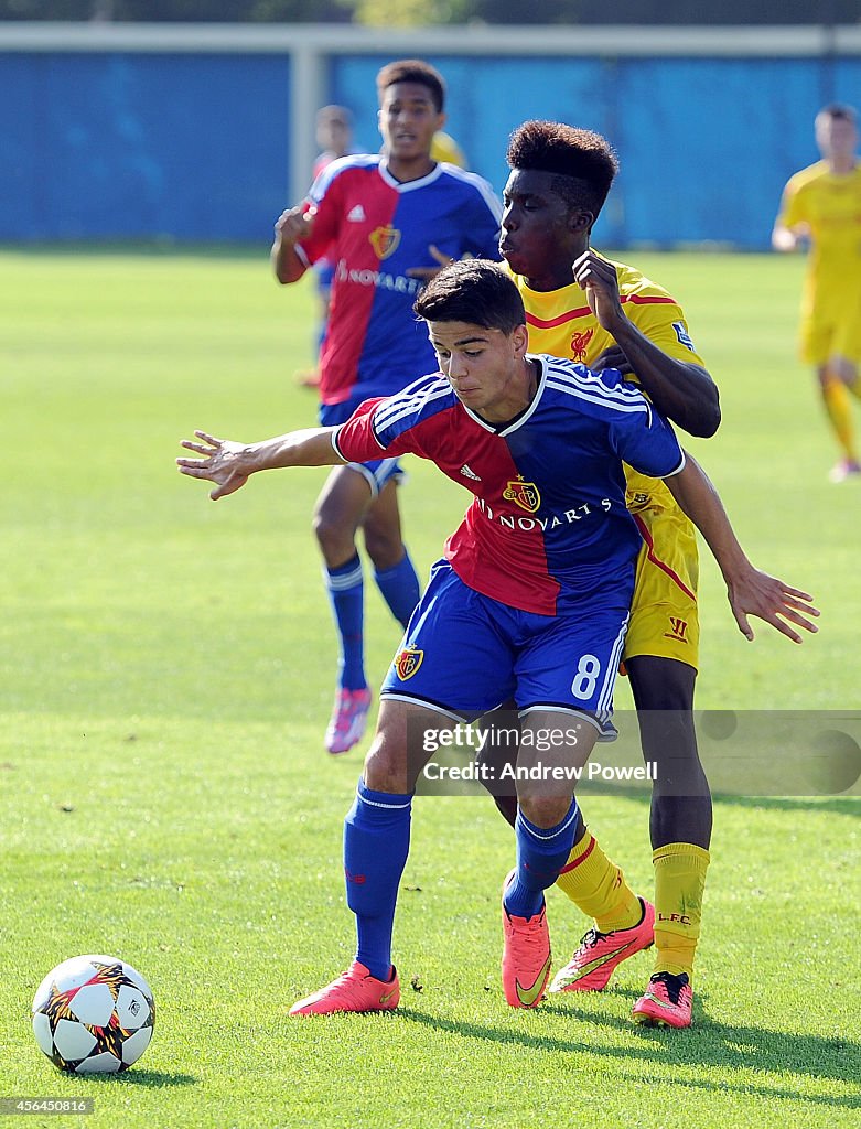 FC Basel 1893 v Liverpool FC - UEFA Youth League