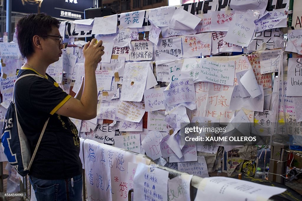 HONG KONG-CHINA-POLITICS-DEMOCRACY