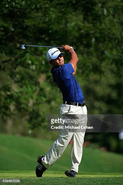 Carlos Sainz Jr. During the second round of the Chiquita Classic held at River Run Country Club on September 5, 2014 in Davidson, North Carolina.