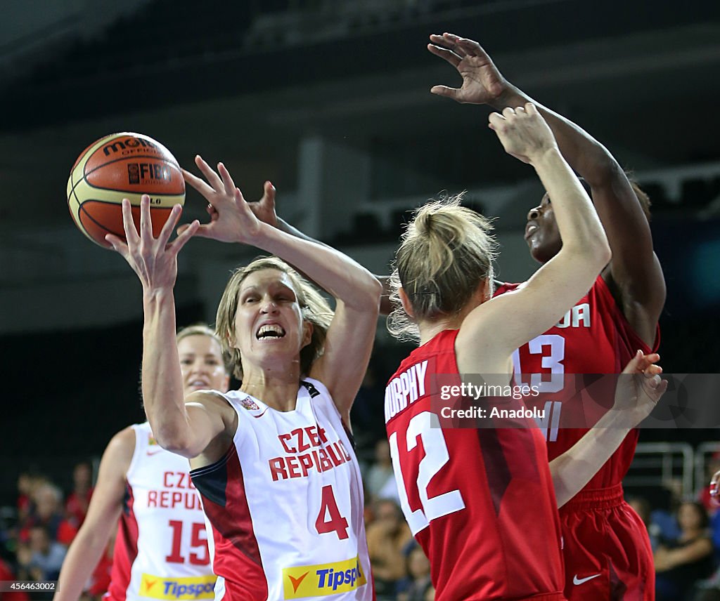 Canada vs Czech Republic - 2014 FIBA World Championship for Women