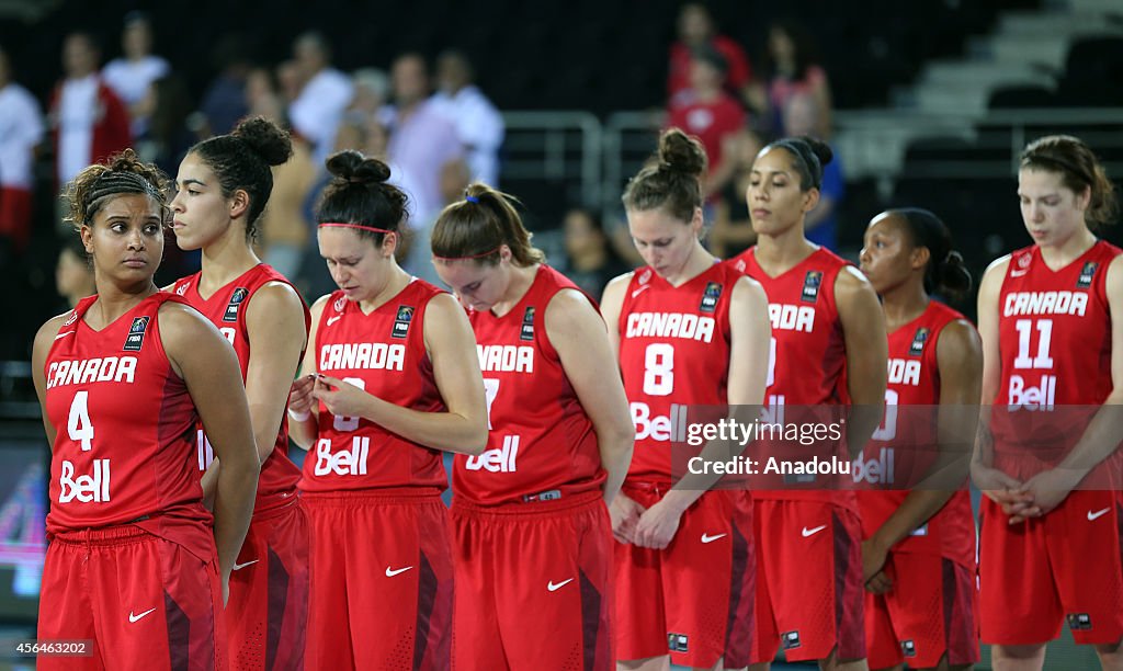 Canada vs Czech Republic - 2014 FIBA World Championship for Women