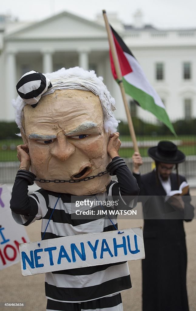 US-ISRAEL-OBAMA-NETANYAHU-PROTEST