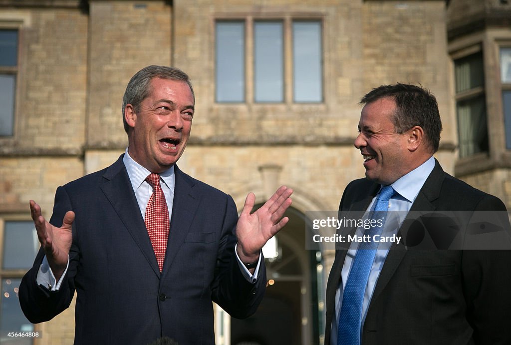 Conservative Party Donor Arron Banks Turns His Support UKIP