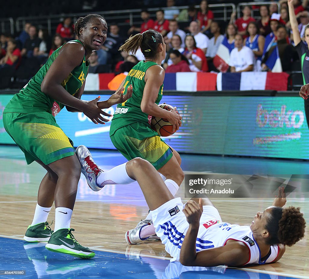 France vs Brazil - 2014 FIBA World Championship for Women