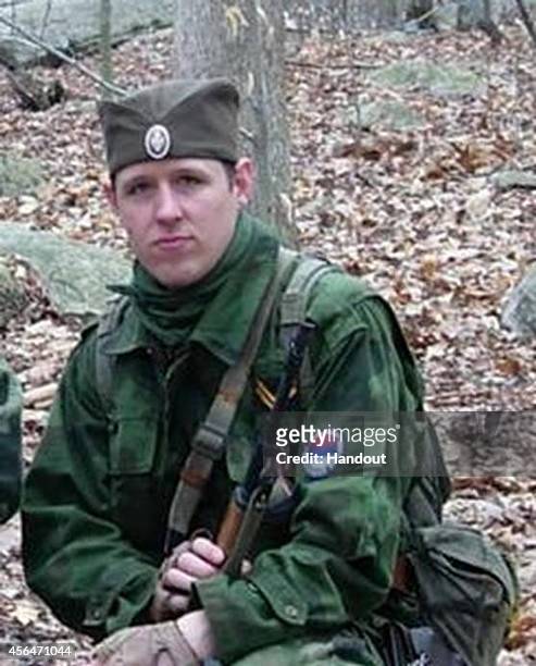 In this handout provided by the Federal Bureau of Investigation , Eric Matthew Frein poses on an unspecified date and location. Eric Frein is being...
