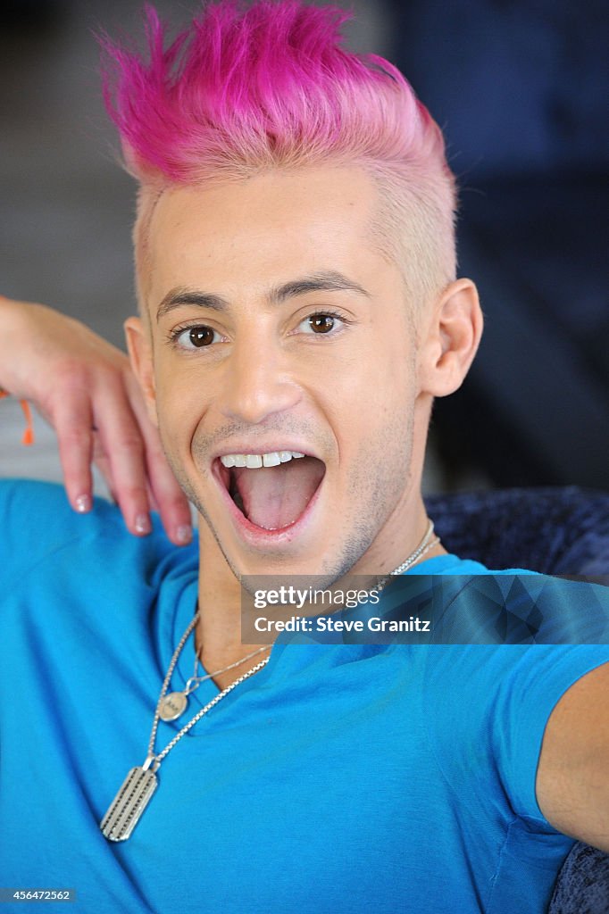 Frankie Grande Hosts What's Trending At Cross Campus In Santa Monica