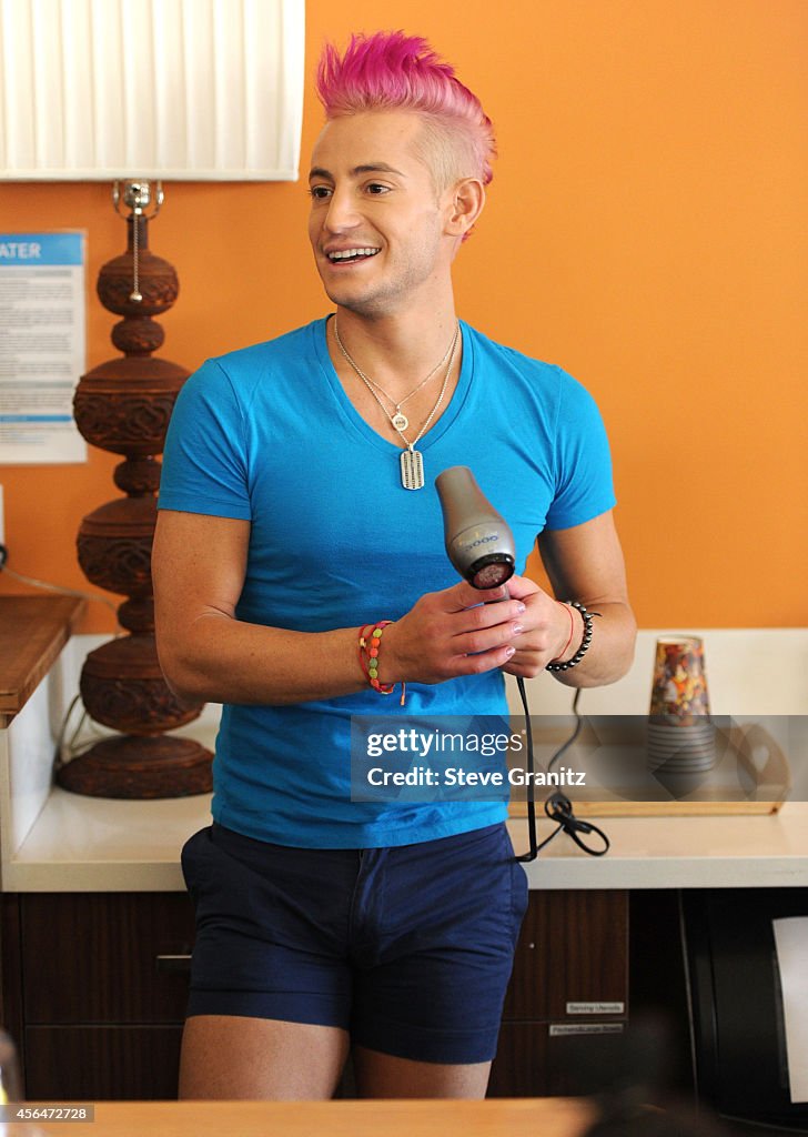 Frankie Grande Hosts What's Trending At Cross Campus In Santa Monica