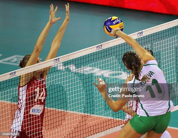 Hristina Ruseva Bulgaria V Russia Fivb Womens World Championship Photos and Premium ...
