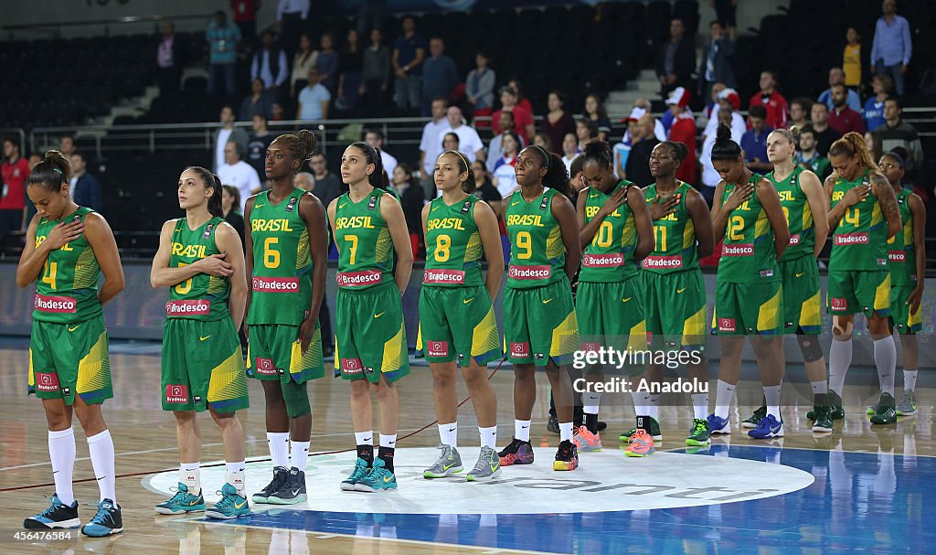 France v Brazil - 2014 FIBA World Championship for Women