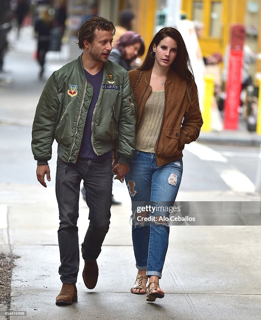 Celebrity Sightings In New York City - October 01, 2014