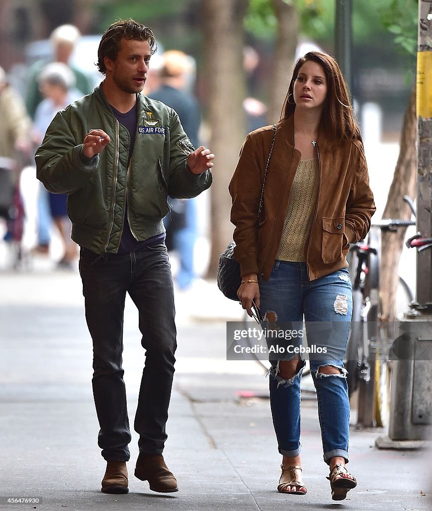 Celebrity Sightings In New York City - October 01, 2014