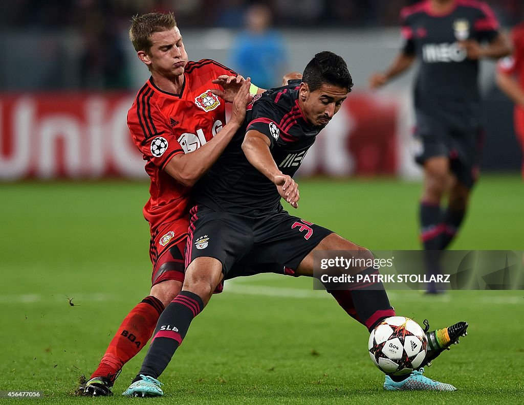 FBL-EUR-C1-LEVERKUSEN-BENFICA