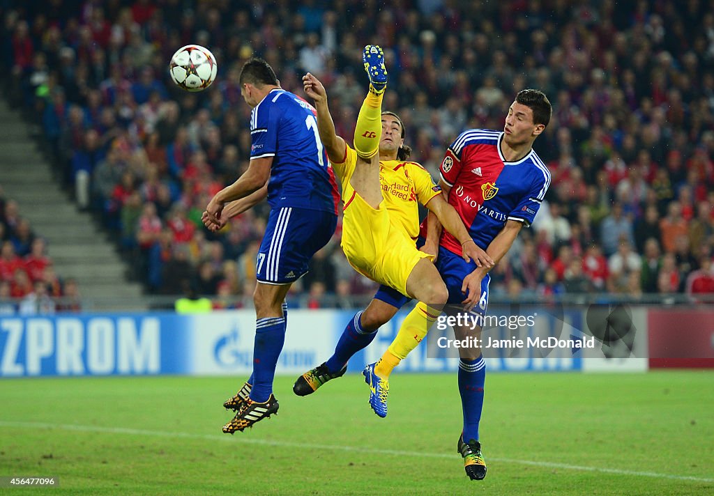 FC Basel 1893 v Liverpool FC - UEFA Champions League