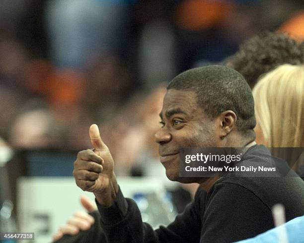 New York Knicks vs Miami Heat. Tracy Morgan.