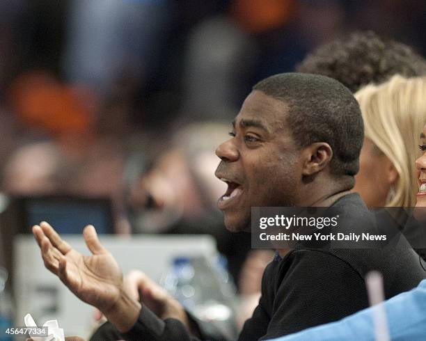 New York Knicks vs Miami Heat. Tracy Morgan.