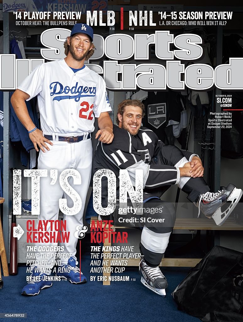 It's On: Clayton Kershaw and Anze Kopitar