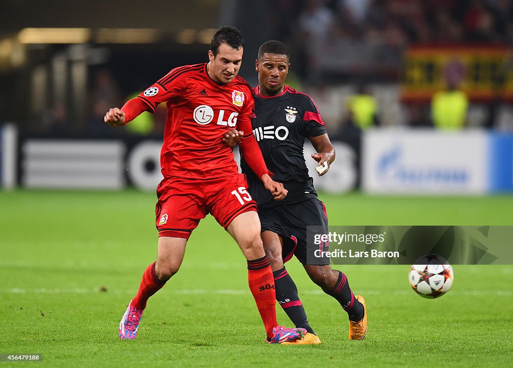 Bayer 04 Leverkusen v SL Benfica - UEFA Champions League