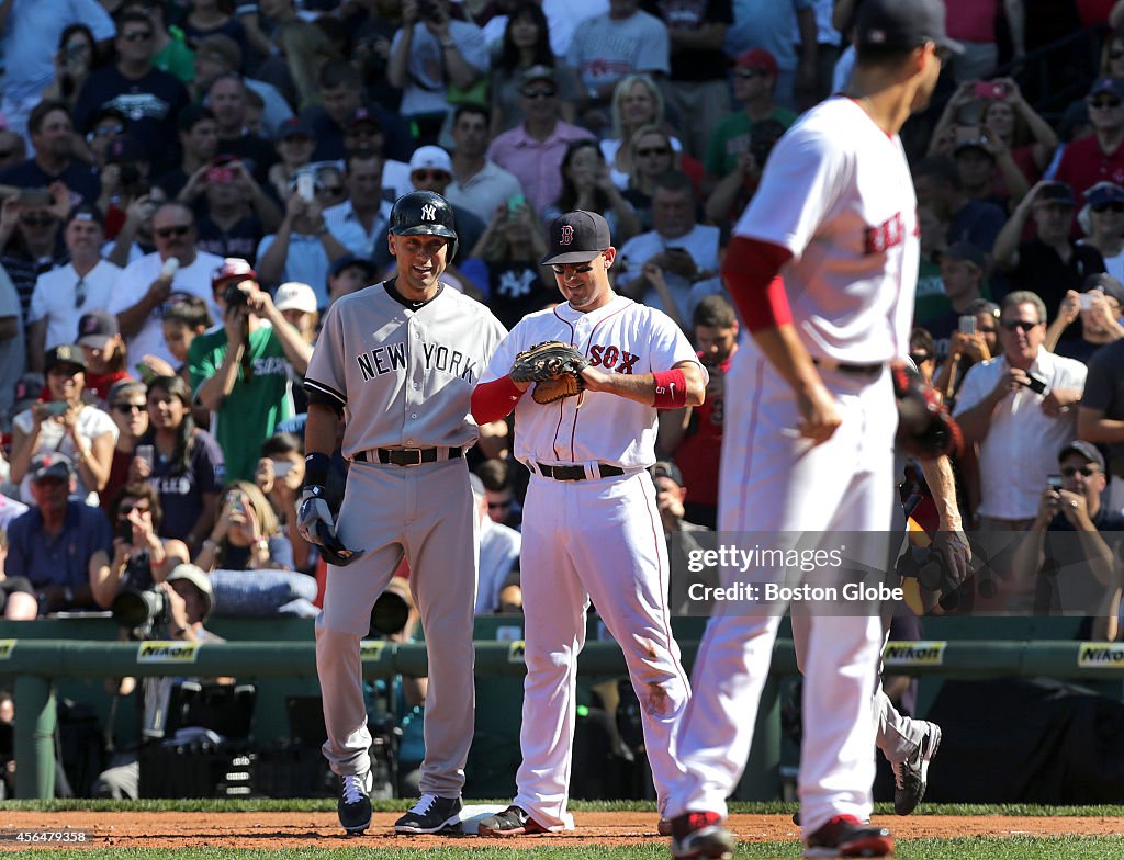 Boston Red Sox Vs. New York Yankees At Fenway Park