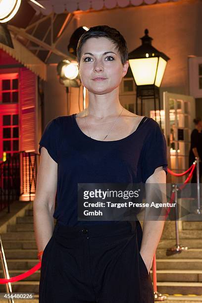 Henriette Richter-Roehl attends the 'Zwischen den Zeiten' premiere on October 1, 2014 in Berlin, Germany.