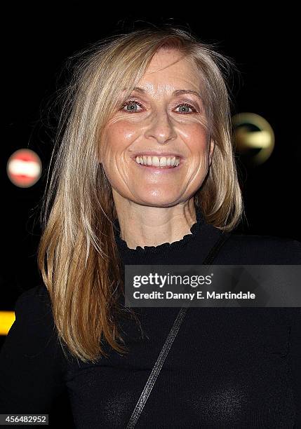 Fiona Phillips attends a celebration of Lorraine Kelly's 30 years in breakfast television at Langham Hotel on October 1, 2014 in London, England.