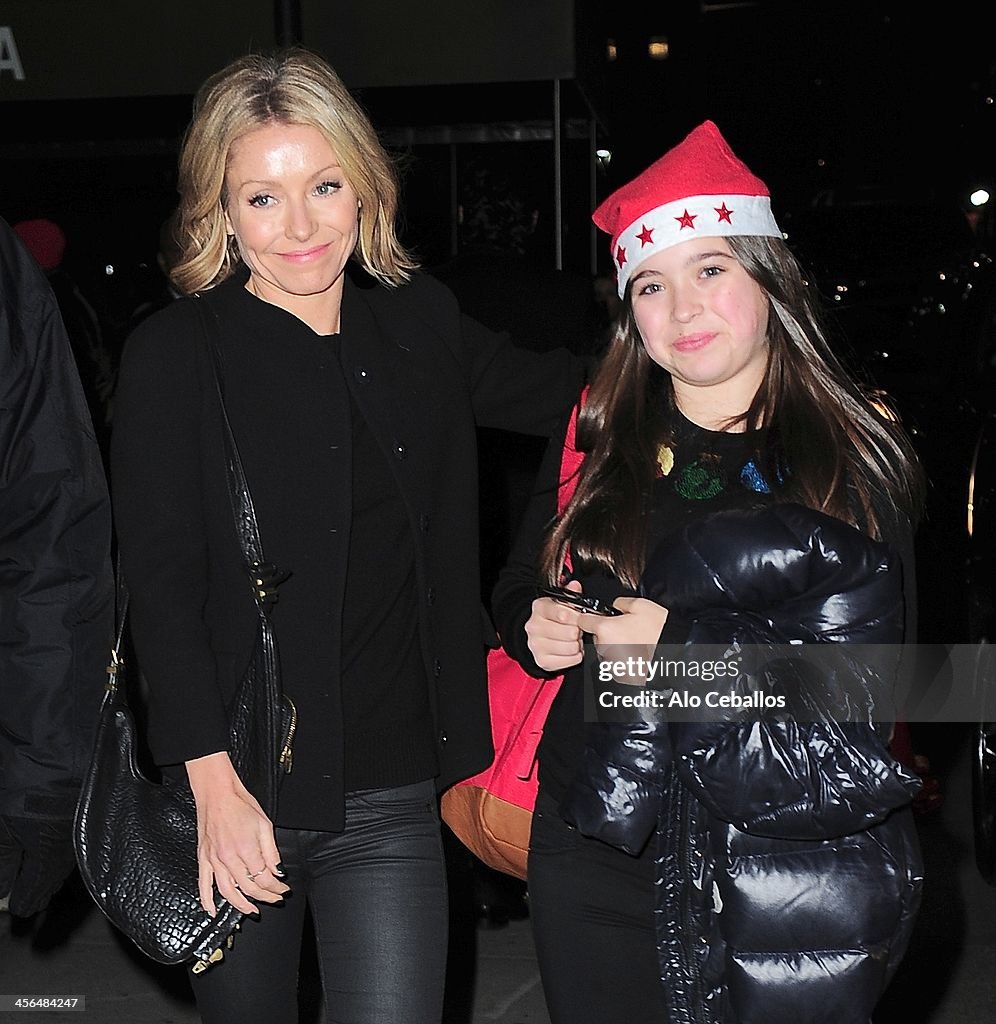 Celebrity Sightings In New York City - December 13, 2013