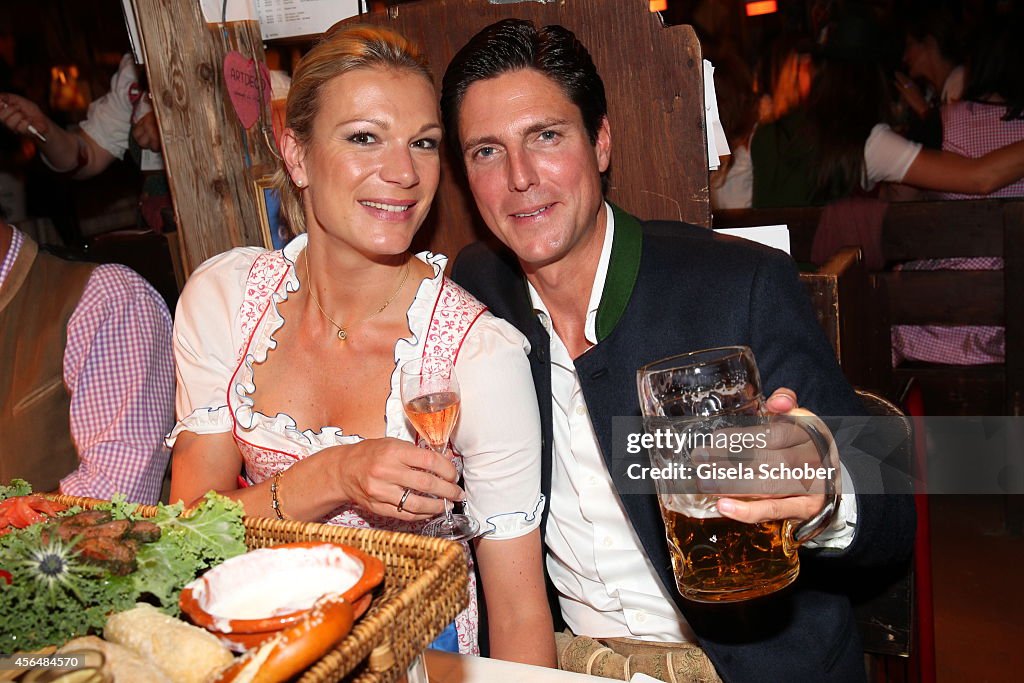 Celebrities At Oktoberfest 2014 - Day 12