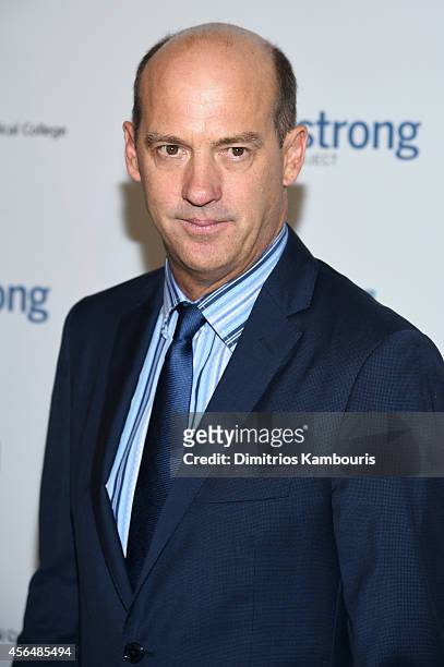 Actor Anthony Edwards attends The Headstrong Project "Words Of War" Benefit at Tribeca 360 on October 1, 2014 in New York City.