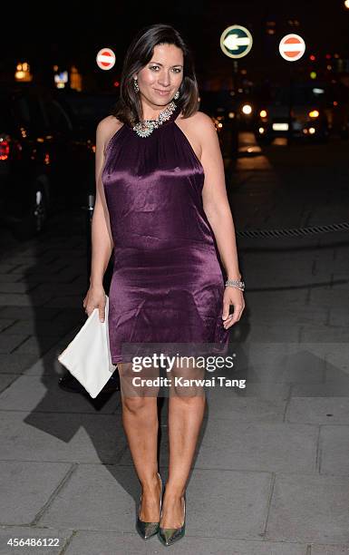 Clare Nasir attends a celebration of Lorraine Kelly's 30 years in breakfast television at Langham Hotel on October 1, 2014 in London, England.