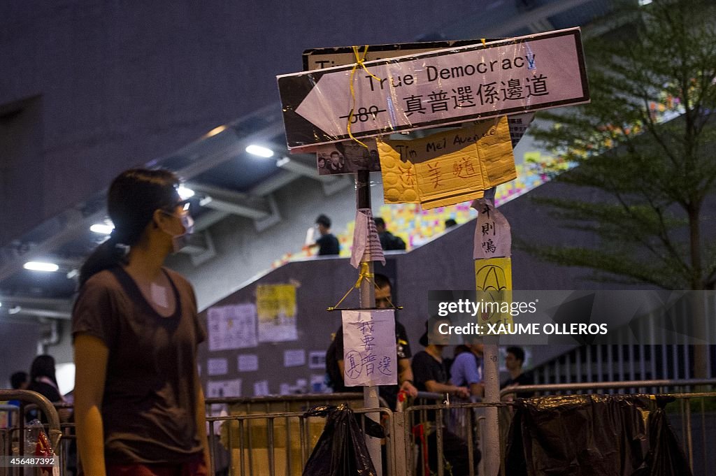 HONG KONG-CHINA-POLITICS-DEMOCRACY