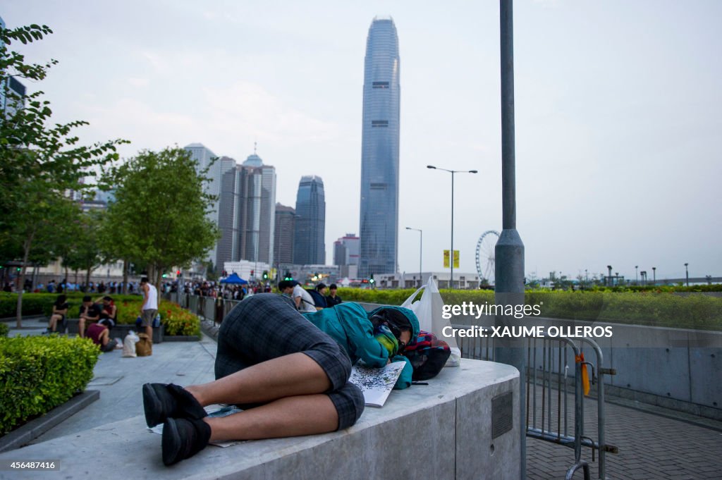 HONG KONG-CHINA-POLITICS-DEMOCRACY