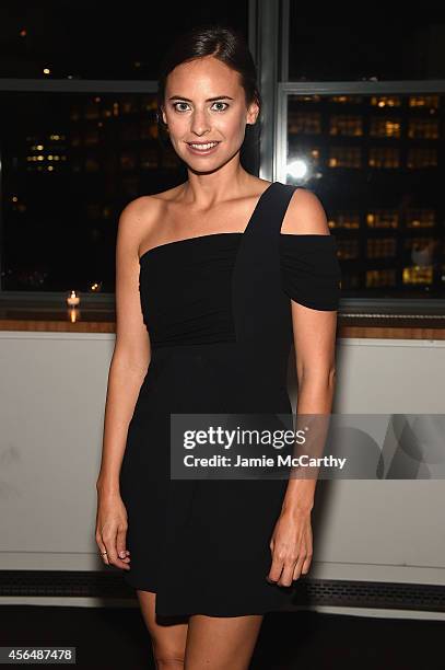 Ariel Ashe attends The Headstrong Project "Words Of War" Benefit at Tribeca 360 on October 1, 2014 in New York City.