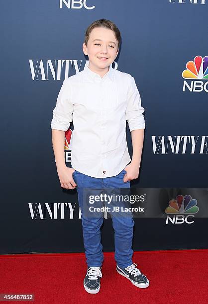 Benjamin Stockham attends the NBC And Vanity Fair 2014-2015 TV Season Red Carpet Media Event on September 15 in West Hollywood, California.