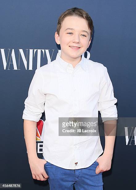 Benjamin Stockham attends the NBC And Vanity Fair 2014-2015 TV Season Red Carpet Media Event on September 15 in West Hollywood, California.