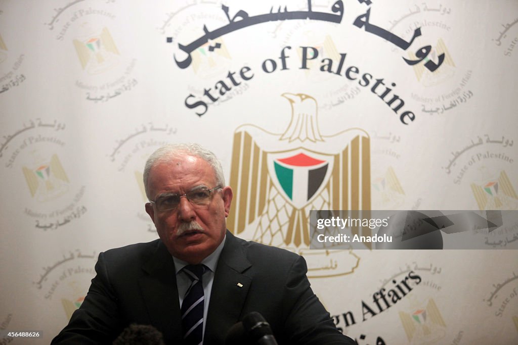 Palestinian FM Riad al-Maliki