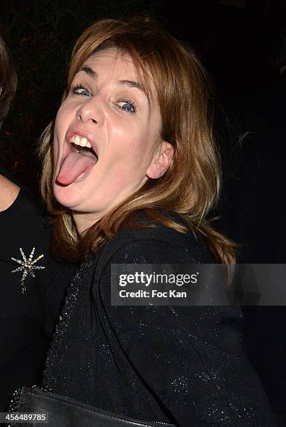 Marie Amelie Seigner attends the 'Coffret Divinatoire by Yaguel Didier' : Book Launch Party At Elie Bleu Shop on December 13, 2013 in Paris, France.