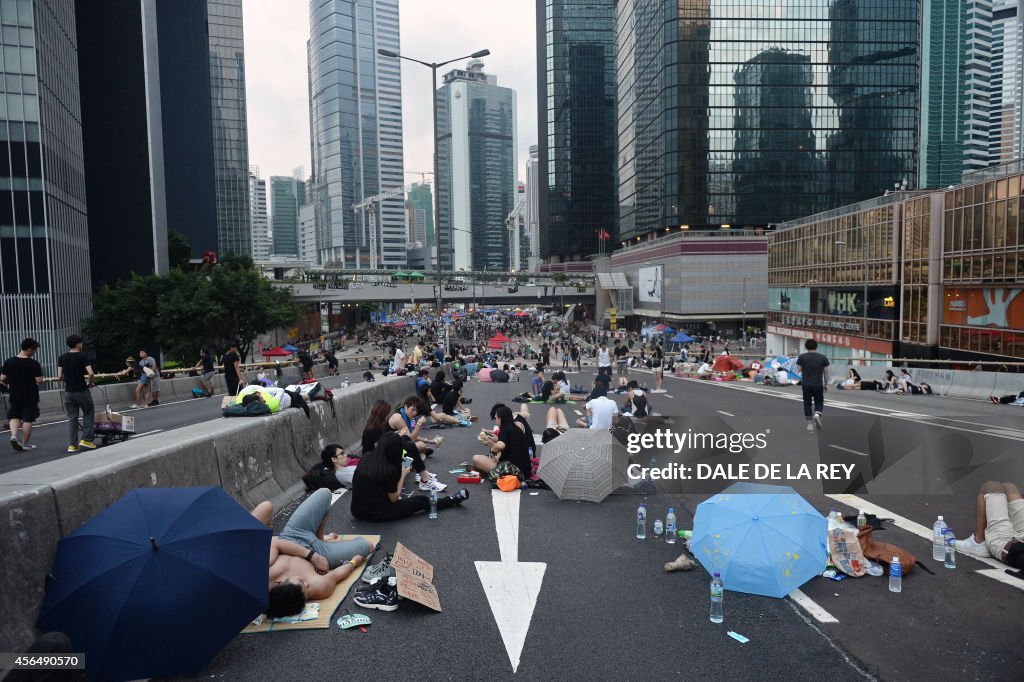 HONG KONG-CHINA-POLITICS-DEMOCRACY