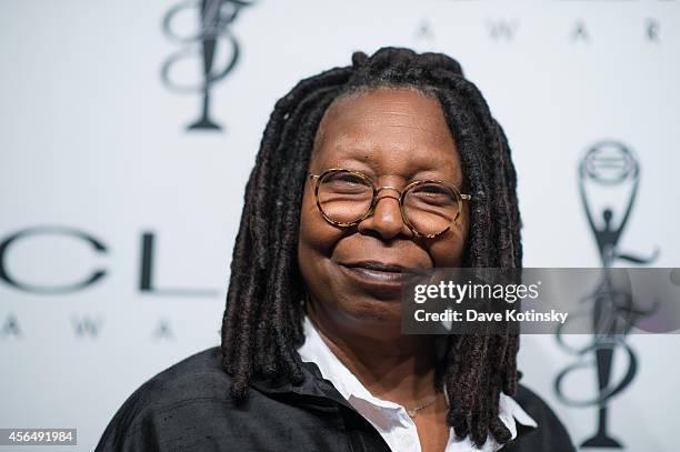 Whoopi Goldberg arrives at 55th Annual CLIO Awards at Cipriani Wall Street on October 1, 2014 in New York City.